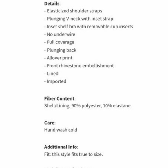 La Moda Resortwear One Piece Swimsuit - Picture 6 of 6